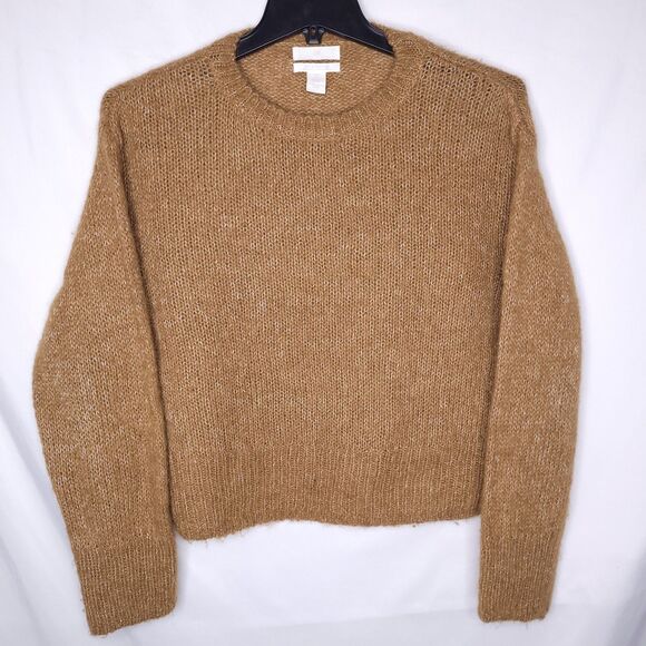 H&M Sweaters - H&M Wool Alpaca Sweater Womens Small Brown